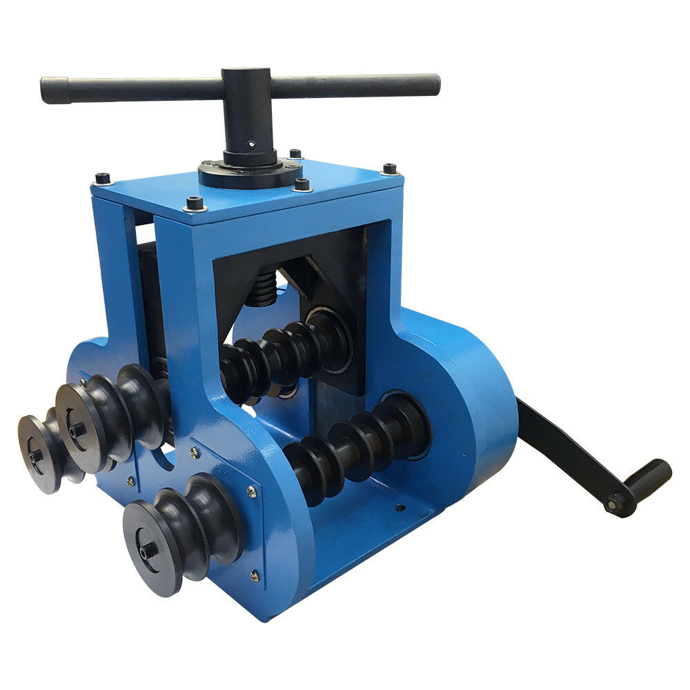 ya 26 8.1 Manual Pipe Tube Roller Bender Rolling Tubing Round Flat Square Bending Steela