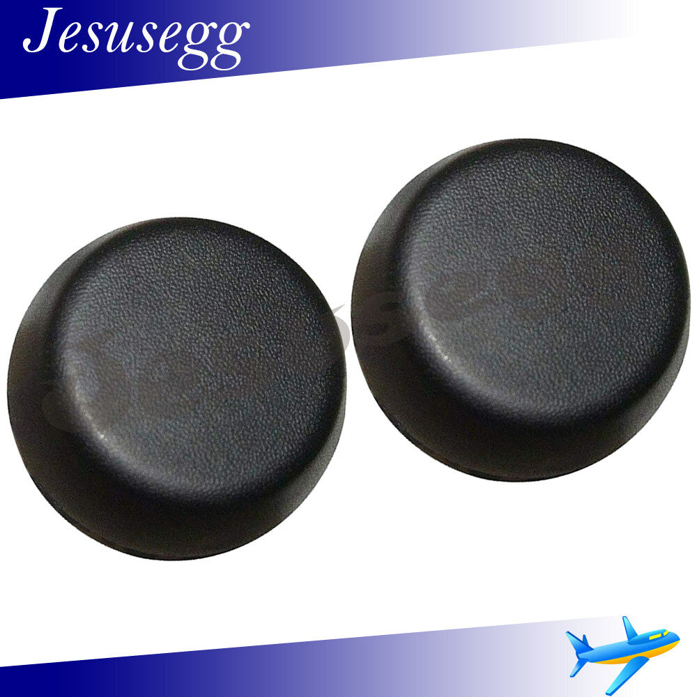 ya 27 6.18.2 2x Black Rear Bumper Dome Bolt Cover for Toyota Tacoma 2005-2015 Tundra 00-06