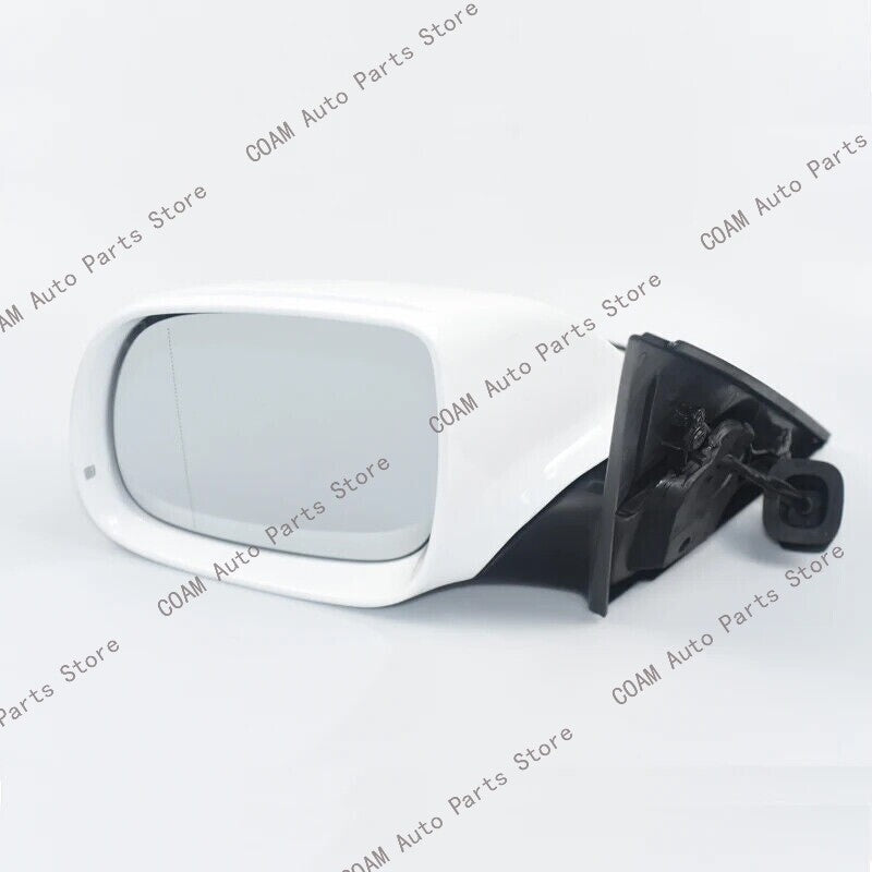 ya 5 8.7 Left side white car rearview mirror assembly for Audi Q5 2009 - 2015