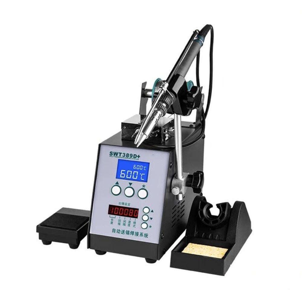 Automatic Soldering Machine 200W High-Power Pedal Soldering Iron 389D+