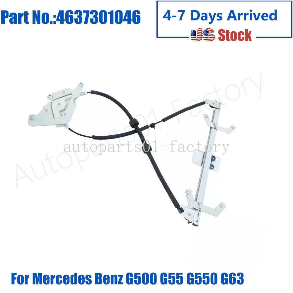ya 1 6.30 4637301046 New Rear Right Window Regulator for Mercedes-benz G500 G55 G550 G63