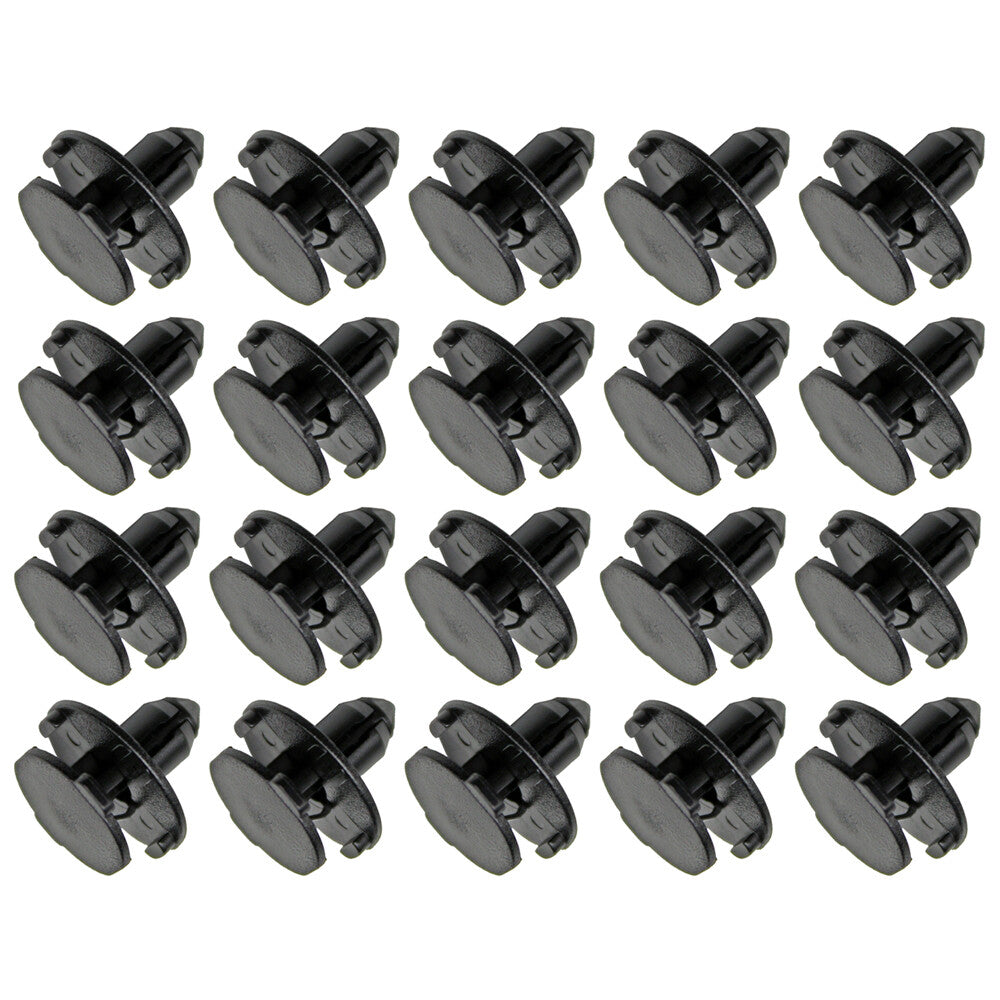 ya 27 6.18.2 20x for Nissan for Altima Sentra Bumper Splash Shield Push Clips Retainer Rivet