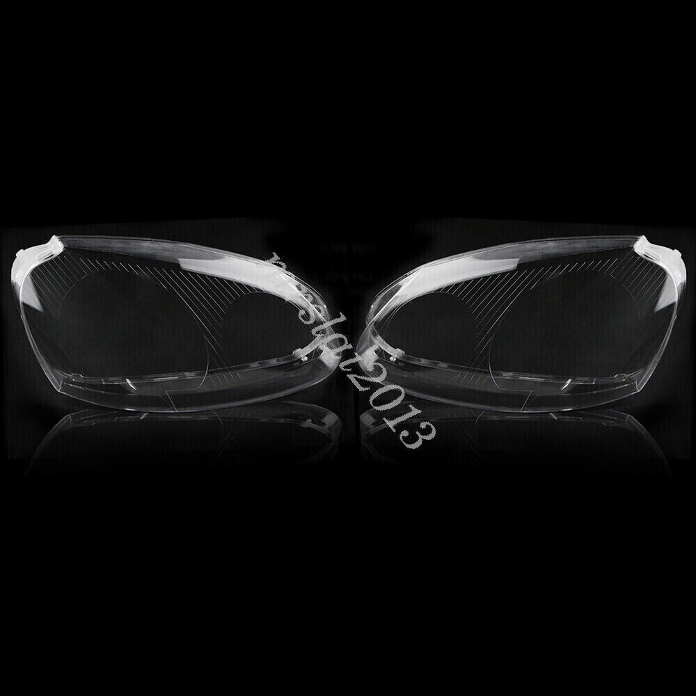 ya 13 5.27.2 Pair Front Headlight Lens Cover for VW for Golf MK5 R32 GTI / Rabbit for Jetta 2006-2009