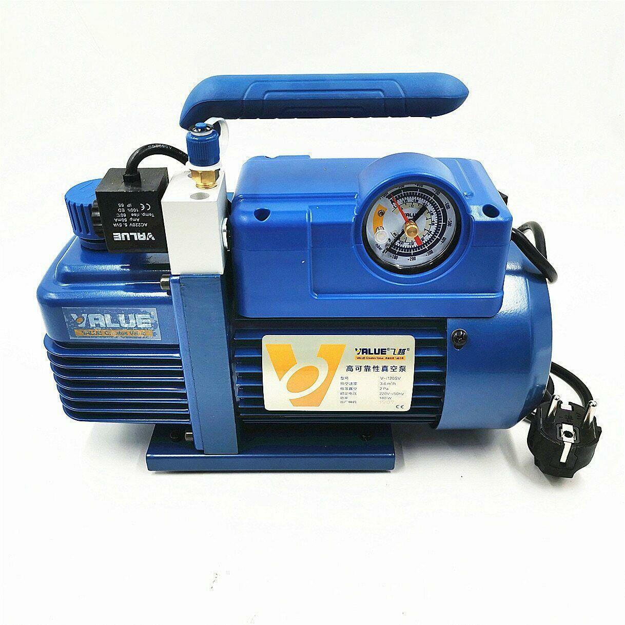 Rotary vane refrigerator freezer repair experimental injection mold vacuum pump