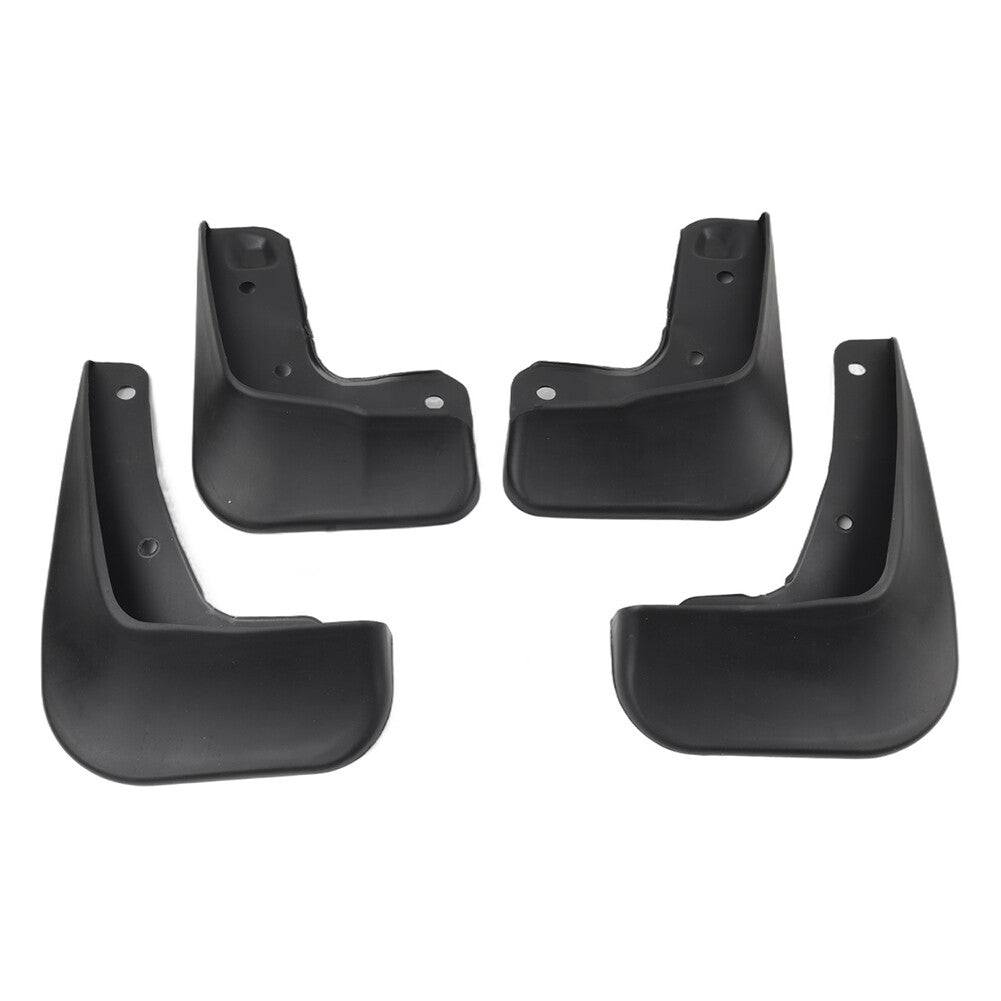 ya 5 8.7 Mud Guards Splash 4 Piece Front and Rear For 2008-2013 for Mitsubishi Lancer Sedan