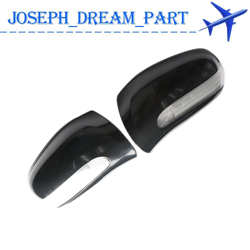 ya 7 6.10 Pair Door Side Mirror Housing Cover for Mercedes-Benz W220 S430 S600 S55 LH & RH