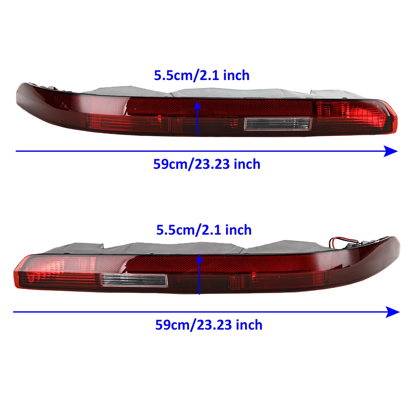 ya 1 8.5.2 L+R Rear Bumper Tail Lamp Fog Lamp Assembly 4M0945095A 96A for AUDI Q7 16-23 P1
