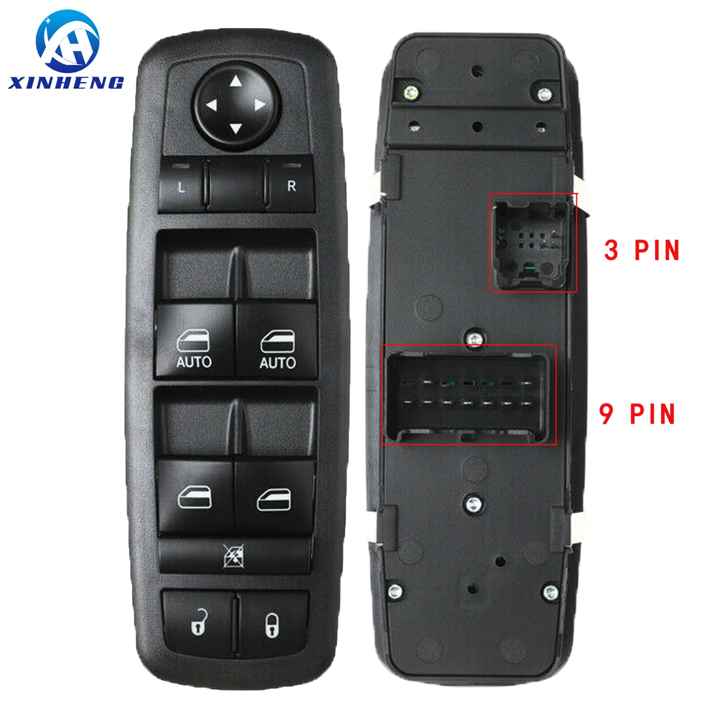 ya 1 8.5.1 4602533AB Power Window Master Switch Driver Side for RAM 1500 2500 3500 09-12