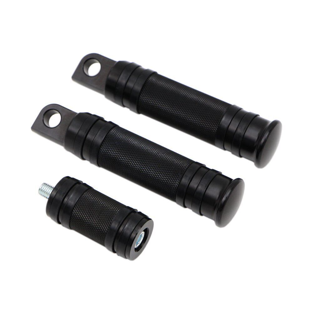 ya 11 6.8 Motorcycle Highway Foot Pegs Footrest for Harley Softail Electra Glide Fatboy