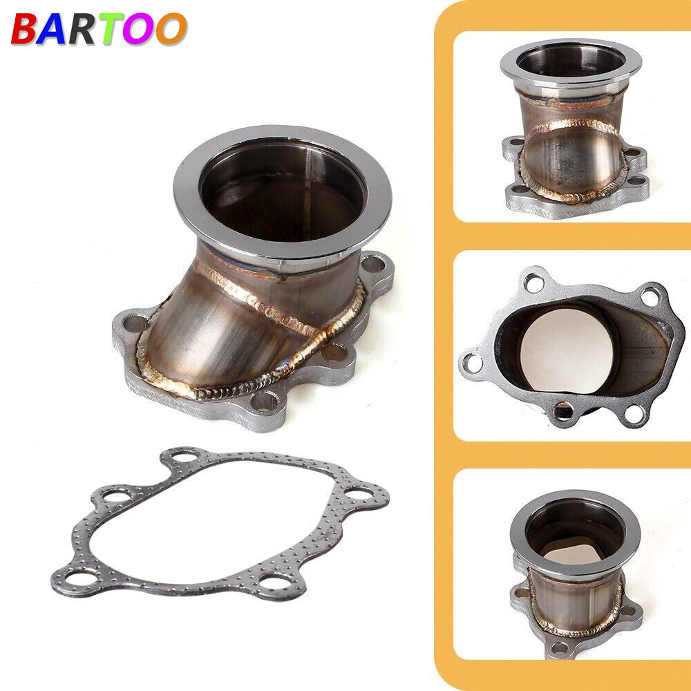 ya 3 6.25.2 Turbo Down GT25 GT28 T25 T28 5 Bolt Flange to 2.5 63mm V band Adapter