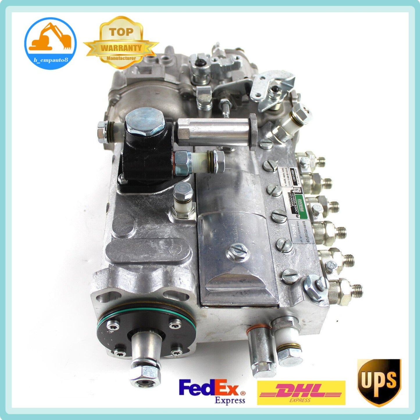 ya 27 7.2 Fuel Injection Pump 400912-00071 for DX220 DX225 DX225LCA