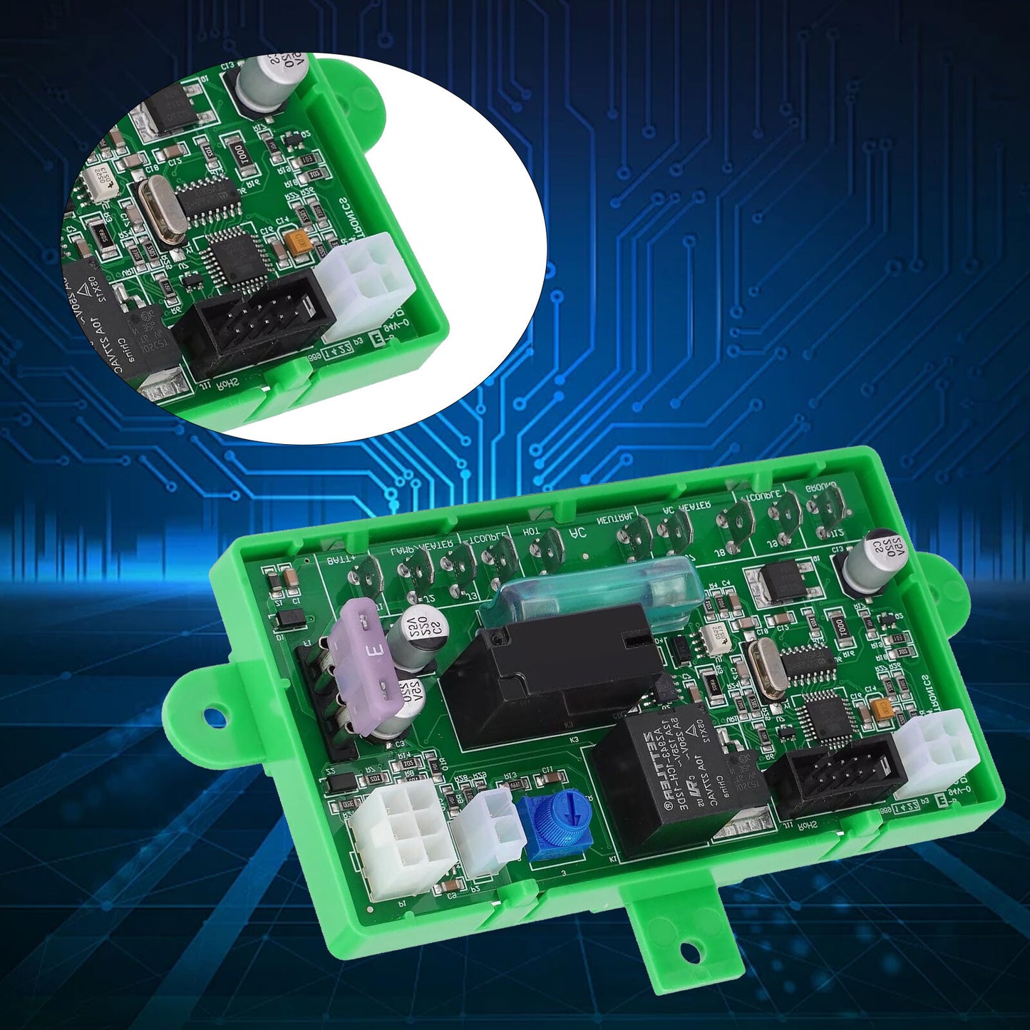 ya 10 5.28.2 3850415.01 Refrigerator main power control circuit board is suitable for Dometic 2 or 3-channel refrigerators.