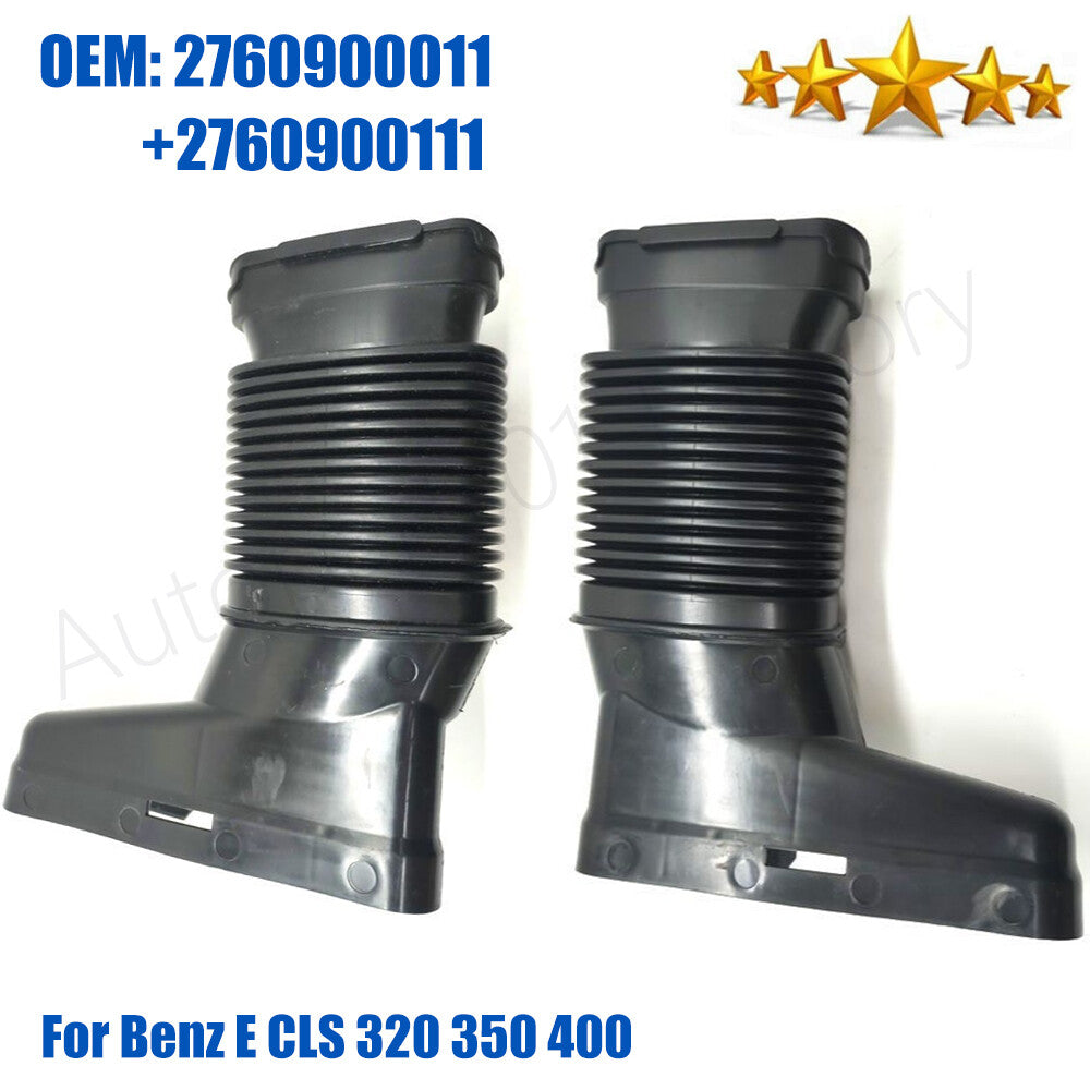 ya 1 7.1 1Pair Left Right2760900011 2760900111 Air Intake Pipe for for benz E CLS 320 350 400