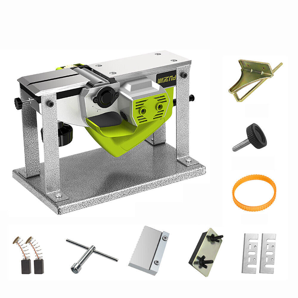 ya 25 Electric Wood Planer Portable Desktop Woodworking Carpentry Planer 1000W 220V