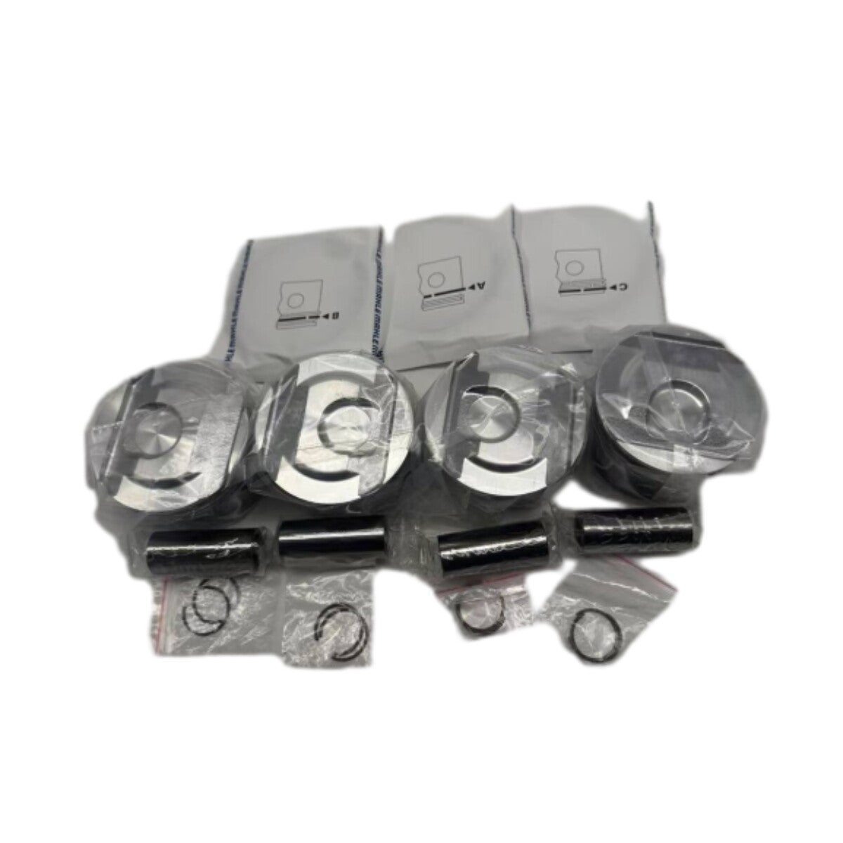 ya 3 6.25.2 55572164 4*Piston & Ring Kit for 2009-2011 for Chevrolet 1.6 Aveo Aveo5