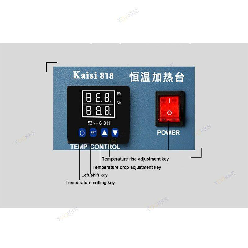 Kaisi 818 Constant Temperature Heating Plate LED Lamp Beads /PCB Chips