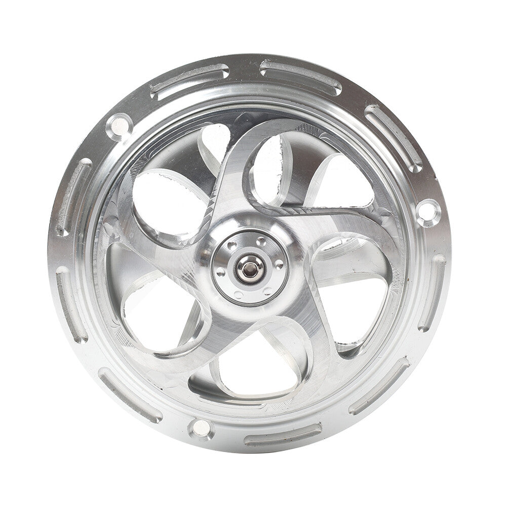 ya 1 7.8 Silver Engine Radiator Rotating Cooling Fan Cover For Vespa Sprint Primavera 150
