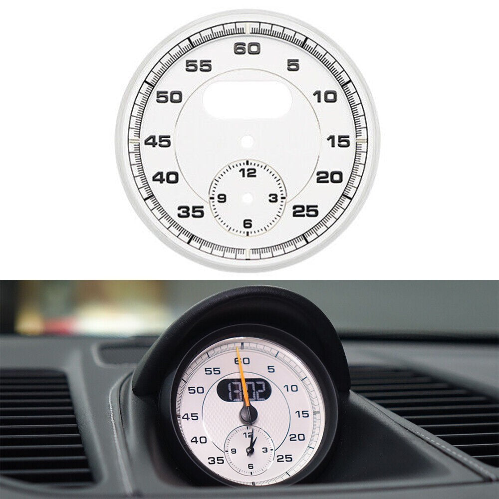 ya 2 6.26 Replacement Dial Clock Gauge Chrono For 911 Carrera 991 (2013-2019)