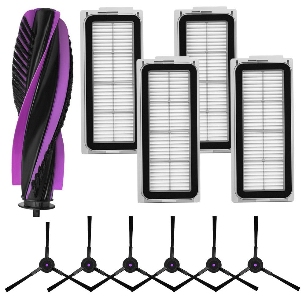 ya 25 Brush Filter Kit for JONR PRO For T5 PRO Robot Vacuum Main and Side Brushes