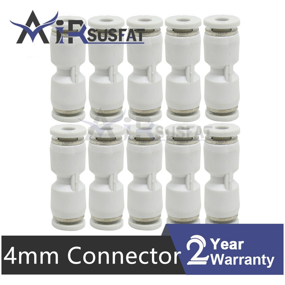 ya 1 8.5.1 10X 4mm for Mercedes Air Suspension Air Line Hose Repair Straight Connector