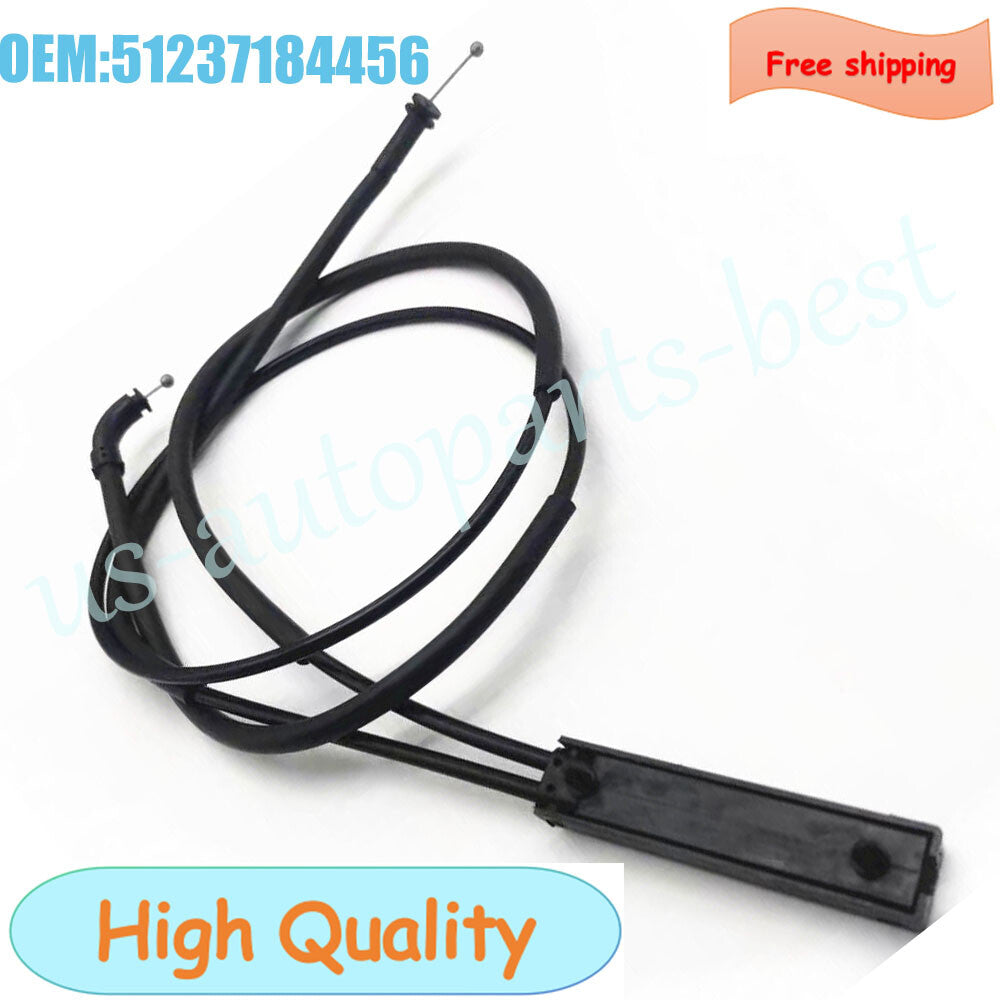 ya 10 5.28.3 1 PCS Engine Hood Release Cable Bowden Cable 51237184452 51237184456 for BMW X5 E70