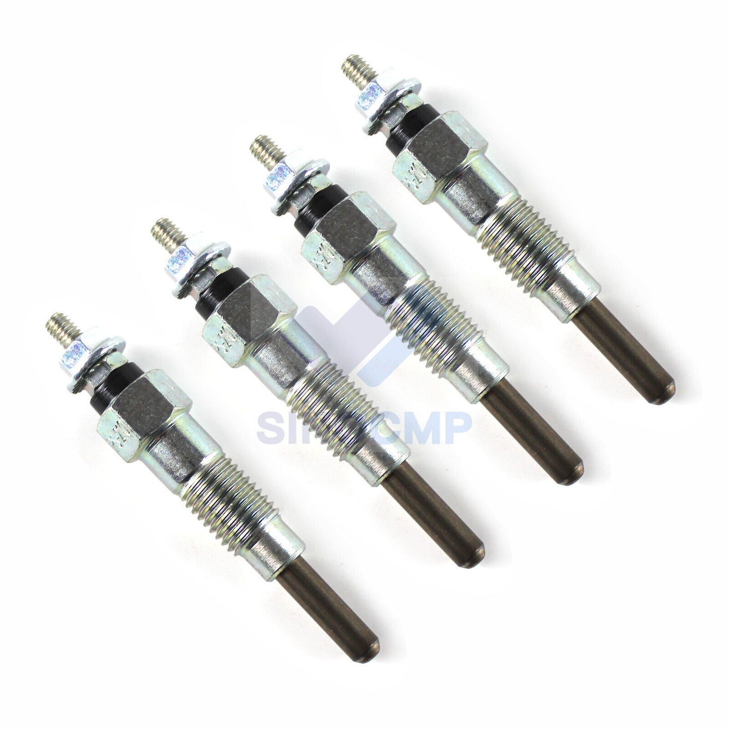 ya 9 6.5.3 4PCS Glow Plug YM119717-77800 for Yammer 4D98E 4TNE98 4D94E Forklift Excavator
