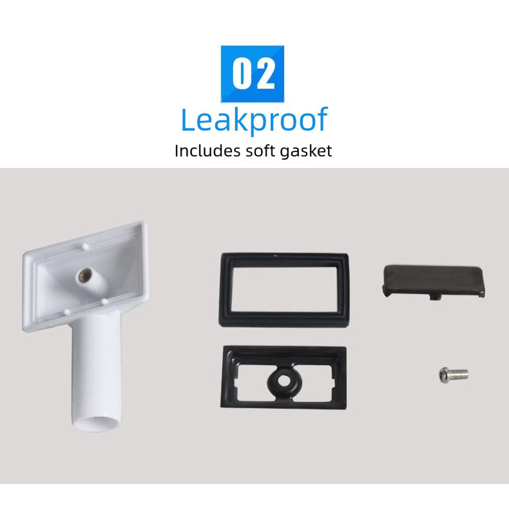 ya 14 Square Overflow Pipe Soft Gaskets For Sealing Stainless Steel Construction