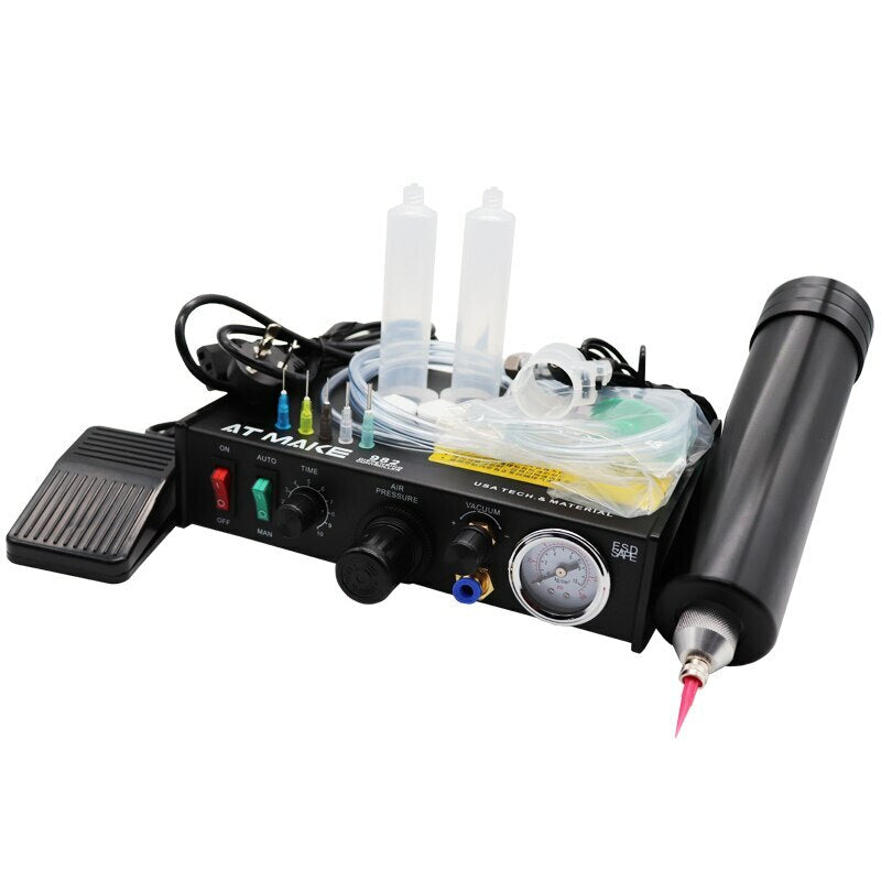 982 Semi-Automatic Glue Injection Machine Silicone Ab/Uv Glue Filling Machine