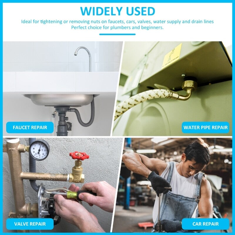 ya 26 Lightweight Wrench High Strength Alloy Pipe Tool for Easy Storage and Carrying