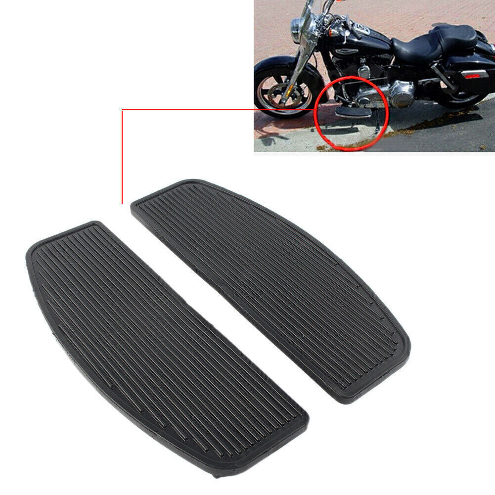 ya 11 6.8 Fit for Harley Touring 1986-2019 Black Rider Insert Floorboard Footboard Footrest