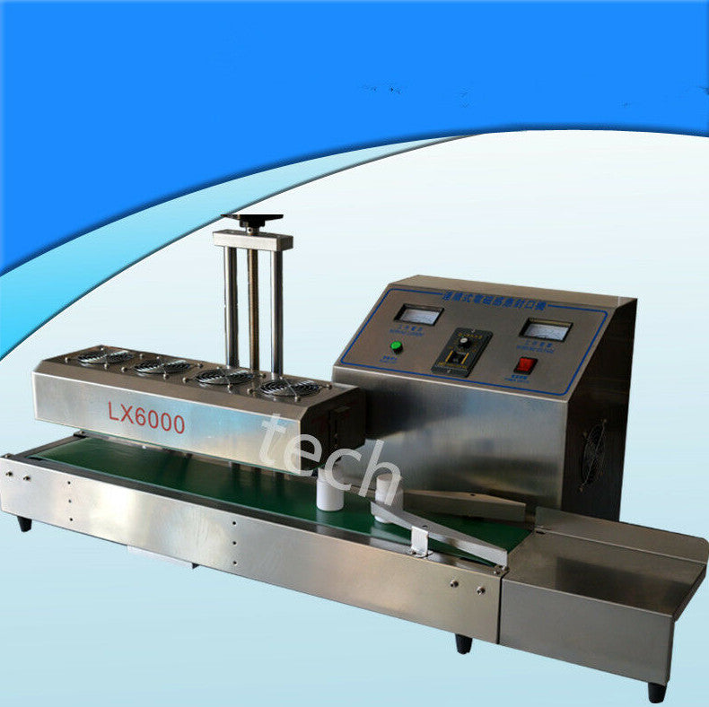 Aluminum foil bottle continuous induction sealing machine, Max 160 bottles/min