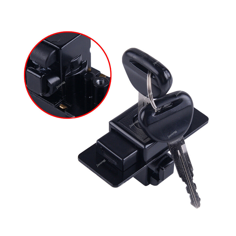 ya 9 6.5.2 Glove Box Lock with Keys Assembly MB846665 for Mitsubishi Montero for Pajero V31 V32