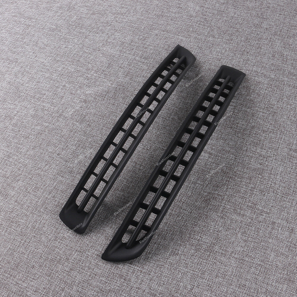 ya 27 6.18 2Pcs Front Right&Left Side Bumper Cover Grille for VOLVO XC90 2007-2014 Black