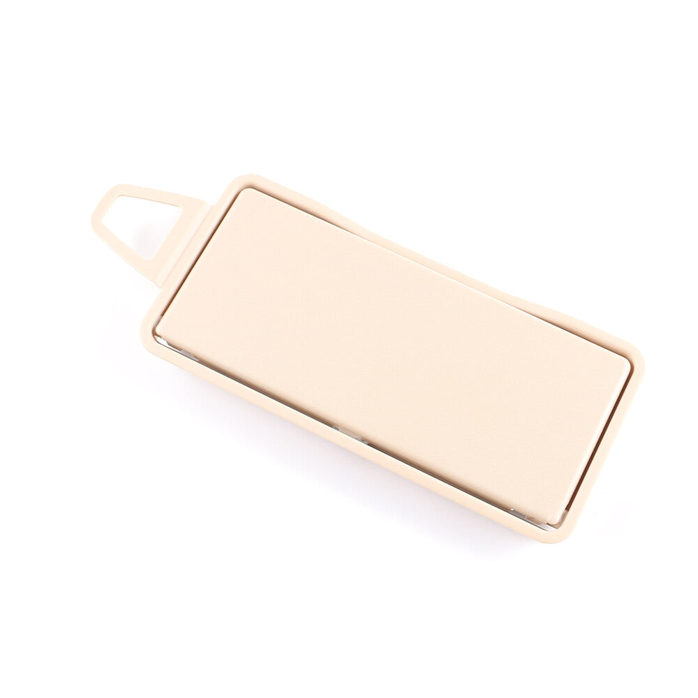 ya 5 8.7 Front Sun Visor Makeup Mirror Cover Left Beige Fits for Benz W212 W218 E260 CLS300