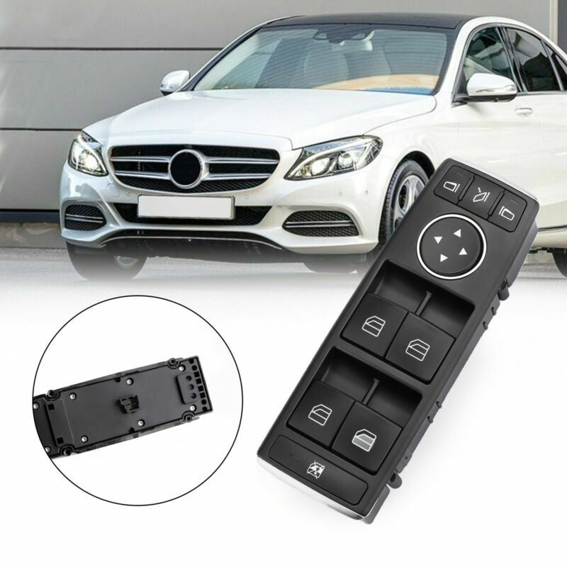 ya 1 8.5.2 Master Power Window Switch for Mercedes E350 E550 E63 AMG C250 C300 GLK350 LEFT