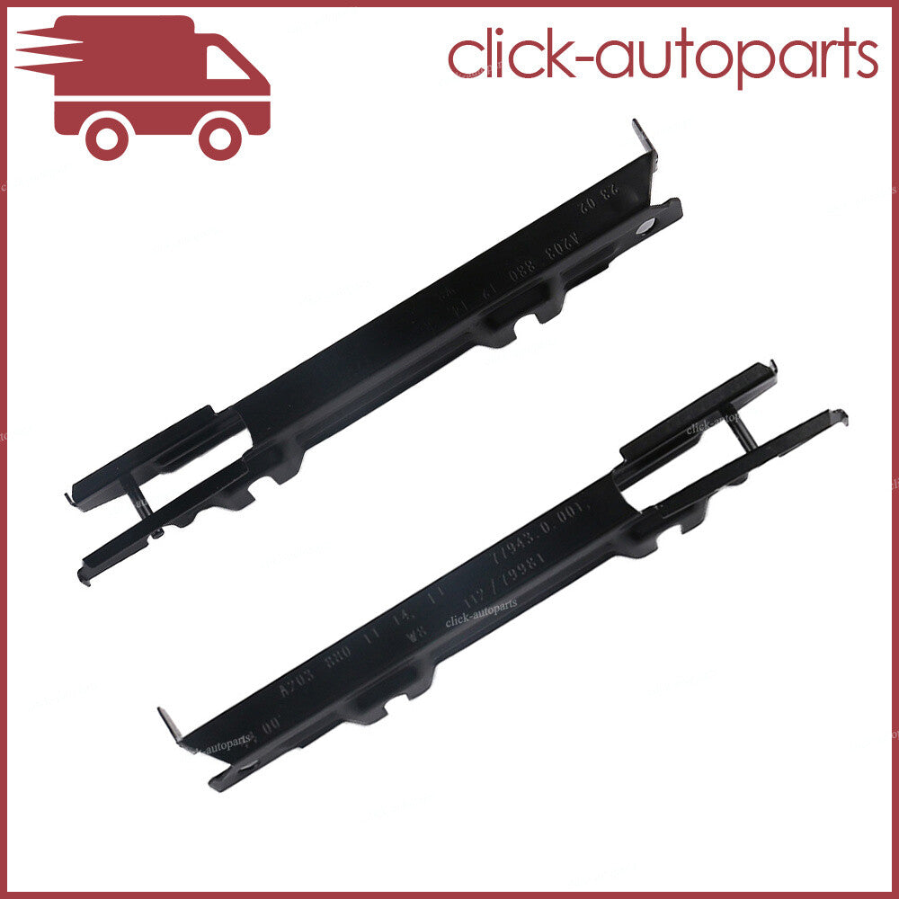 ya 27 6.18.2 Pair Front Left & Right Side Bumper Bracket for Benz 2002-07 C240 C320 C32 C230
