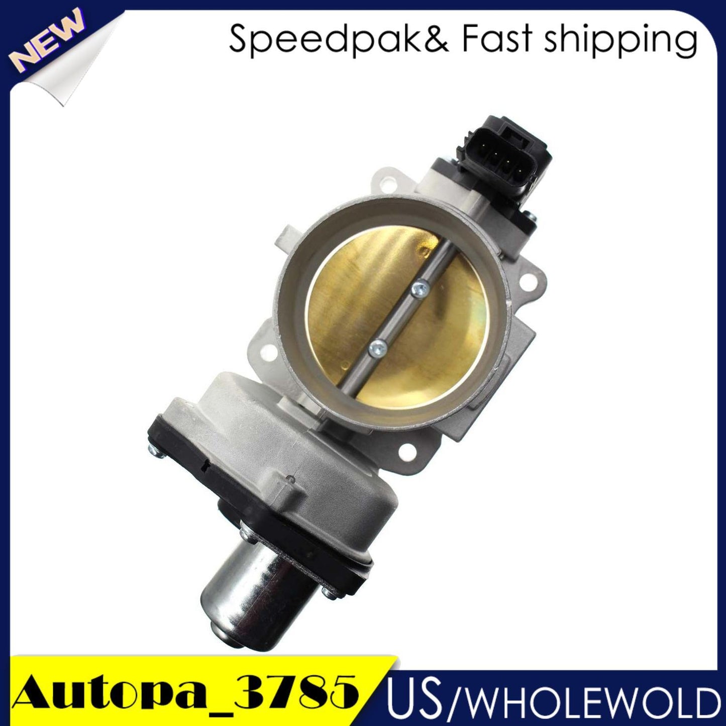 ya 27 7.20 New Throttle Body Assembly w/TPS Sensor2004-2010 8L3E9F991CB for Ford F150 5.4L