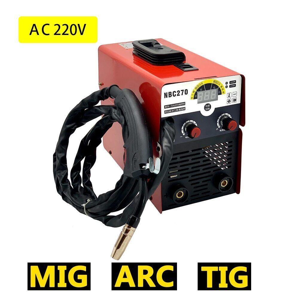 Mig Tig Arc Welder Airless Two-protection Welding Machine Home Non-gas