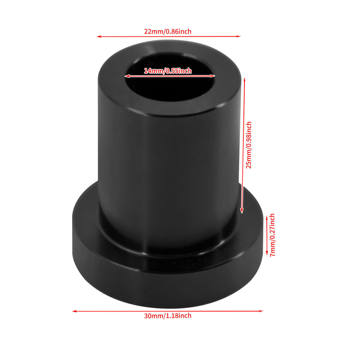ya 5 8.7 Black Handlebar Riser Bushings Kit Fits for Harley Softail 2018-Up Touring 83-Up