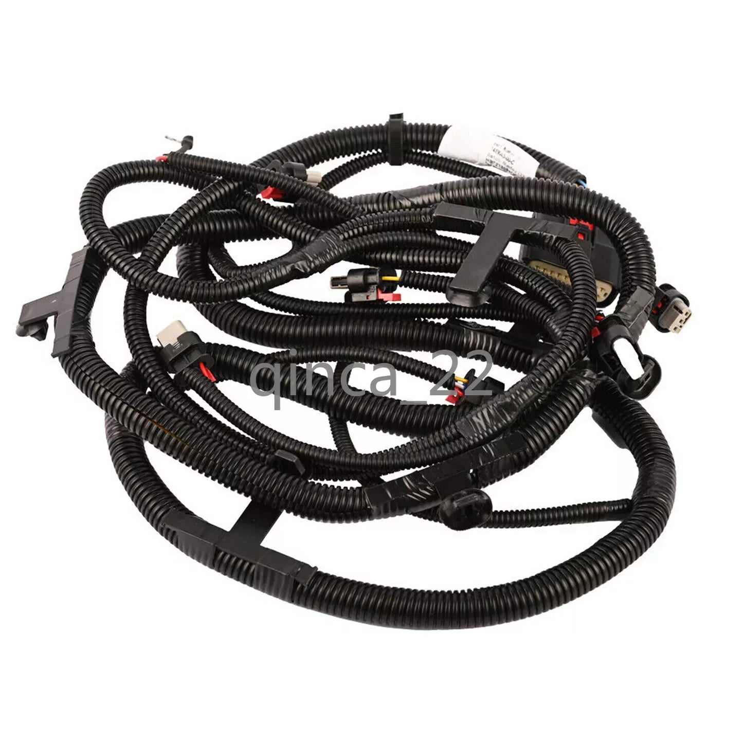 ya 1 7.9 1-Pack Front Bumper Wiring Harness for Tesla Model Y1489045-00-C Black