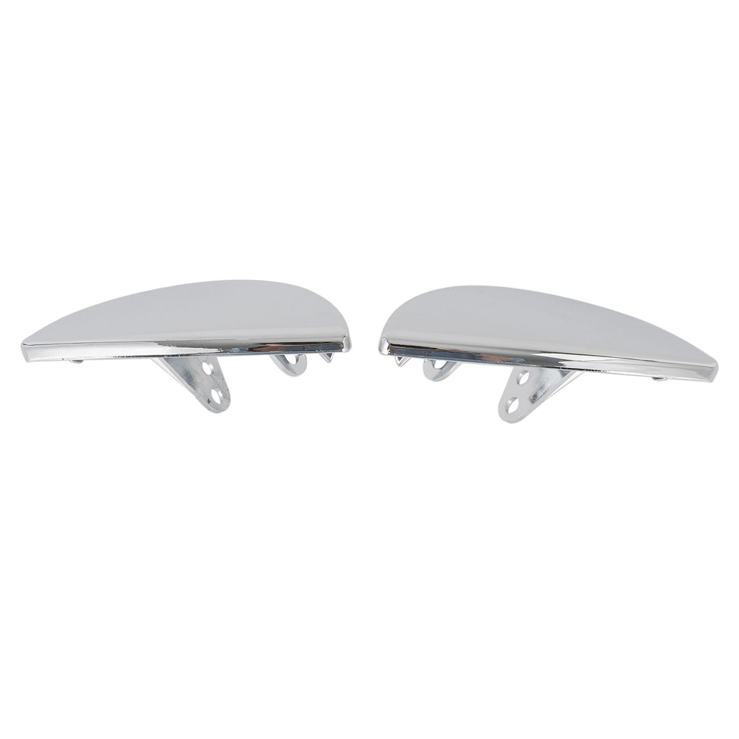 ya 1 8.5.2 Chrome Left+ Right Headlight Washer Cover 61672752559/60 for Mini Cooper 08~2014