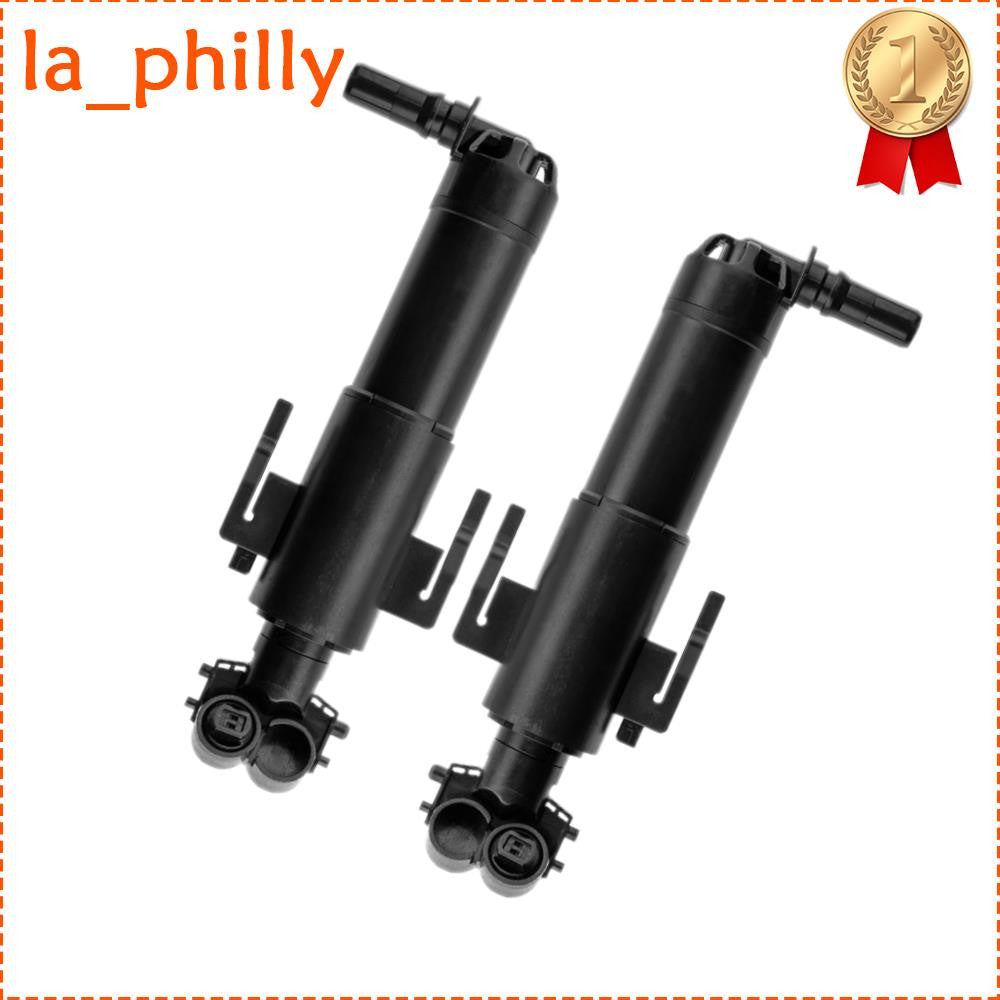 ya 27 6.18.2 Set of 2 Head Lamp Headlight Washer Jet Nozzle Sprayer For 2015-2019 5 6 Series