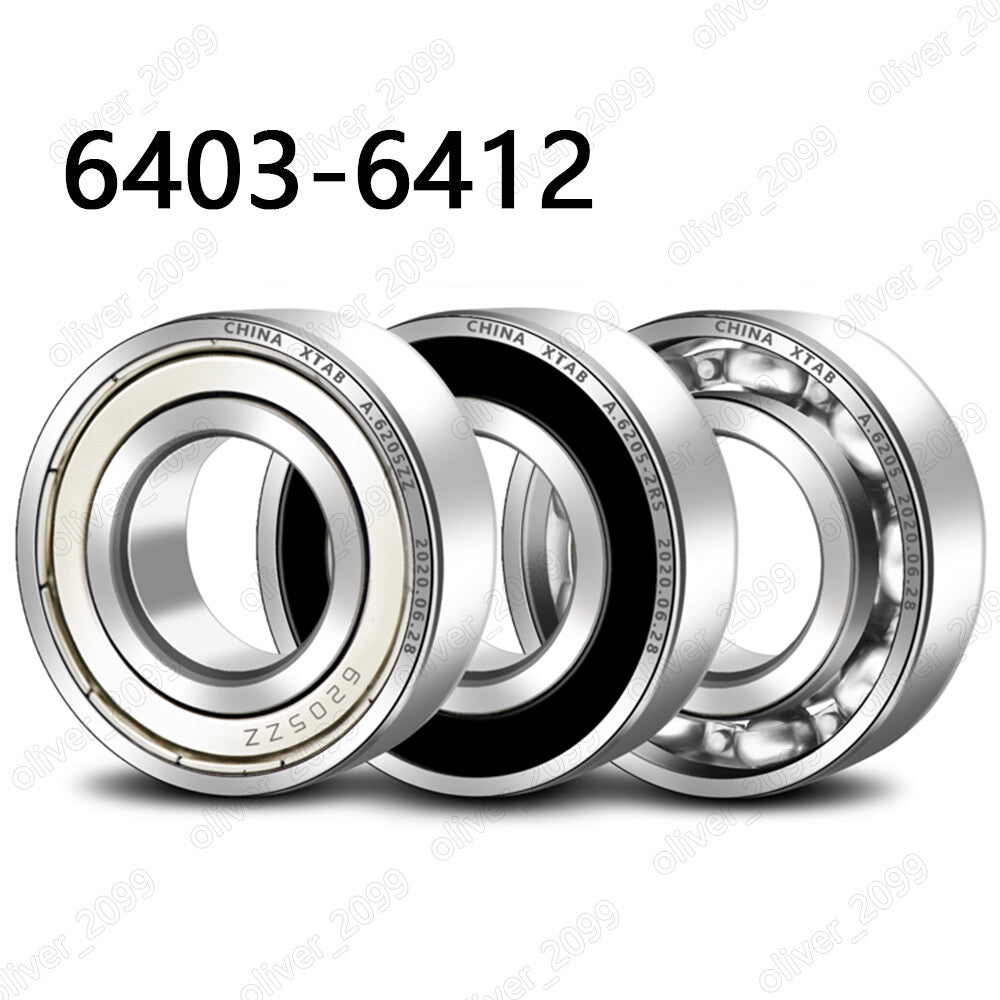 6403 6404 6405 6406 6407 6408 6409 6410 6411 ZZ RS E Deep Groove Ball Bearings