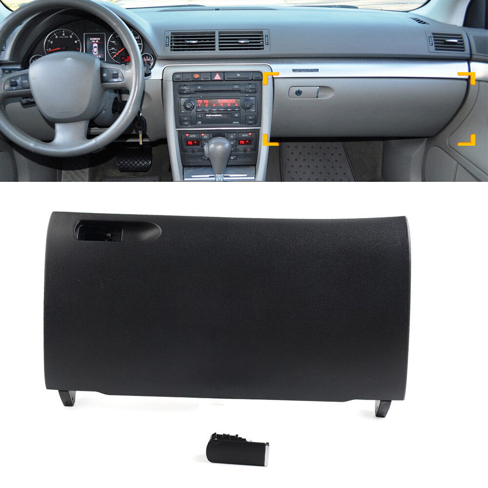 ya 1 7.7 Storage Glove Box Compartment Door Lid Latch w/Buckle for Audi A4 S4 B6 B7 RS4