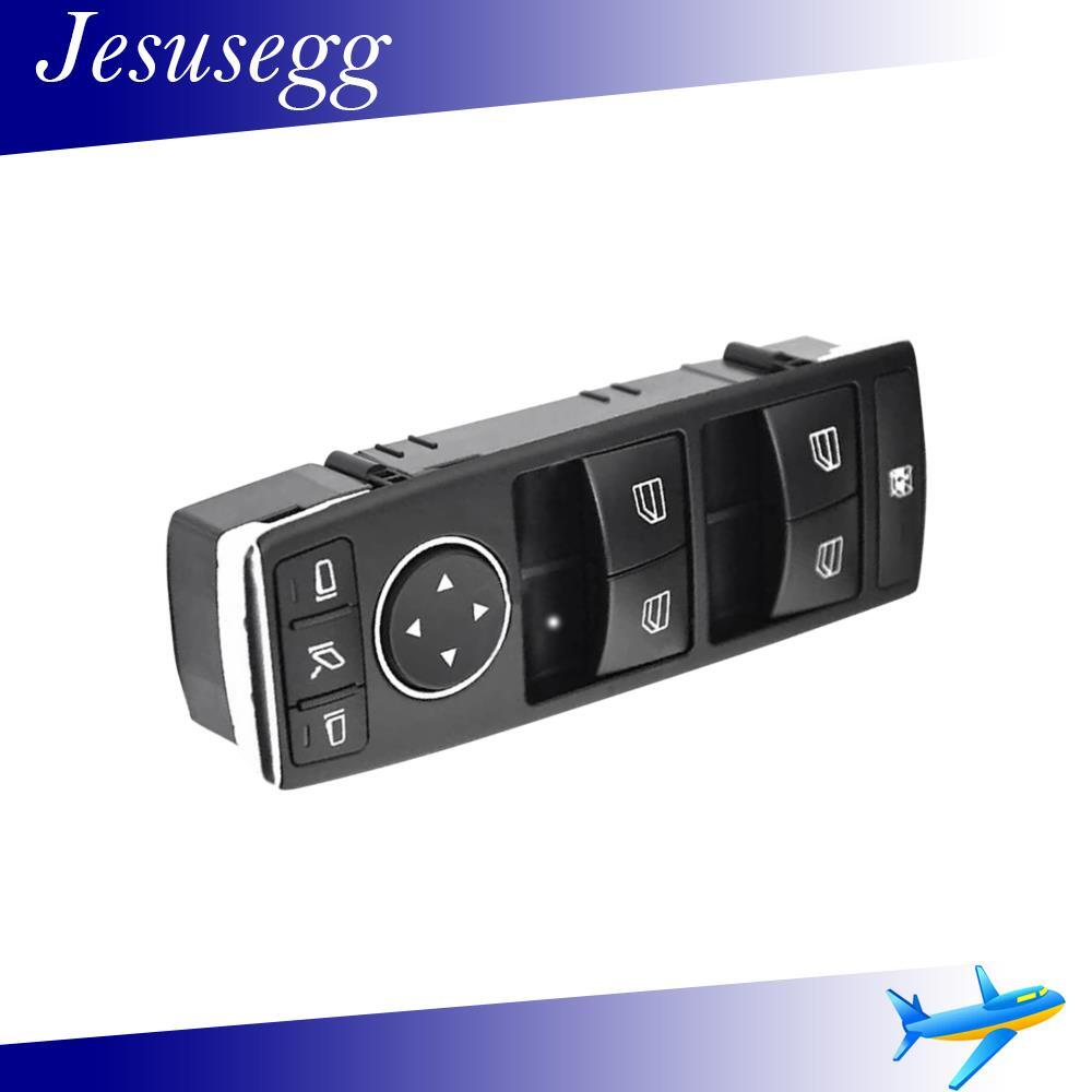 ya 13 for Model S 2012-2021 Model X 2015-2021 Front Left Power Window Switch Black