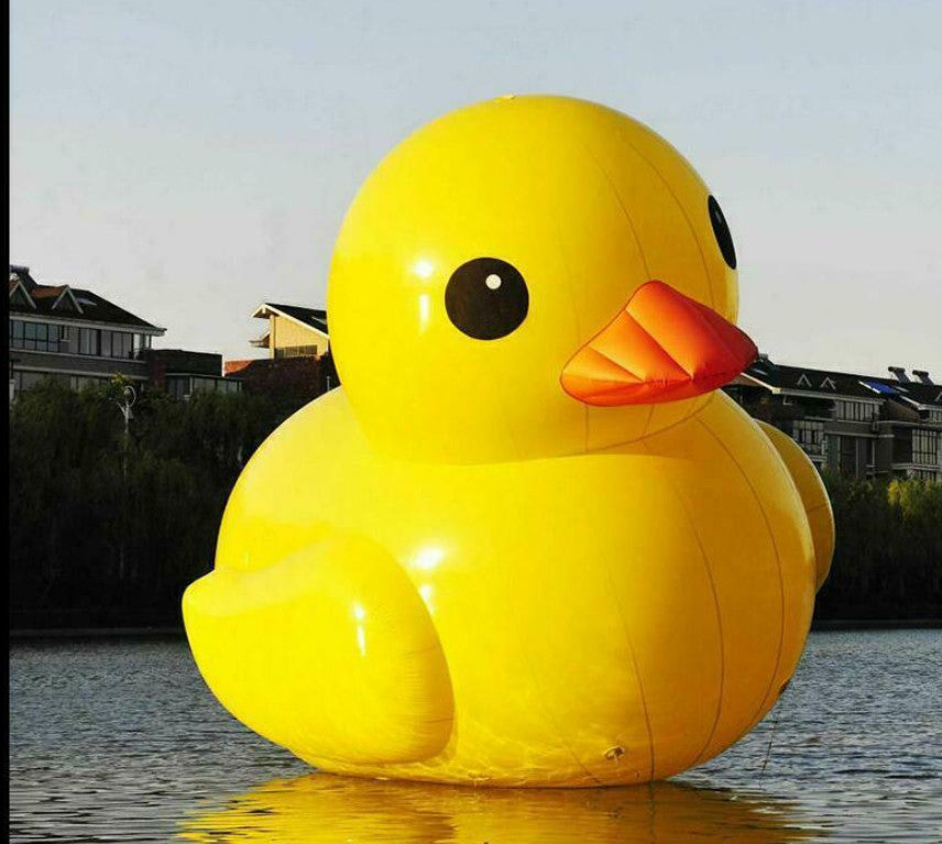 ya 25 10ft Outdoor Giant Inflatable Promotion Yellow Rubber Duck Floats Pool Lake N