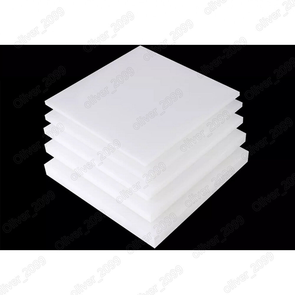 PA66 White Nylon Plastic Flat Board Plate Sheet Select Size
