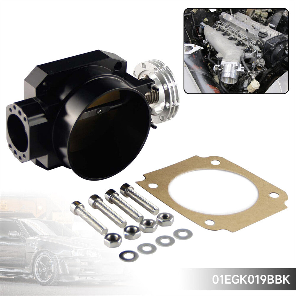ya 27 7.20 THROTTLE BODY Q45 85MM for NISSAN SKYLINE R33 R34 RB25DET RB26DET RB20DET BLACK