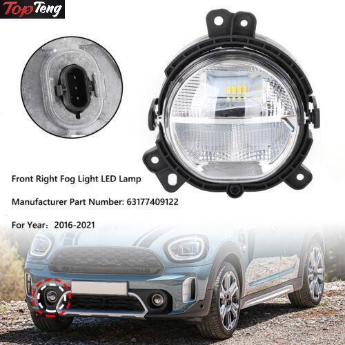 ya 1 8.5.1 Front Bumper Right Fog Light 63177409122 for Mini Countryman F60 2016-21