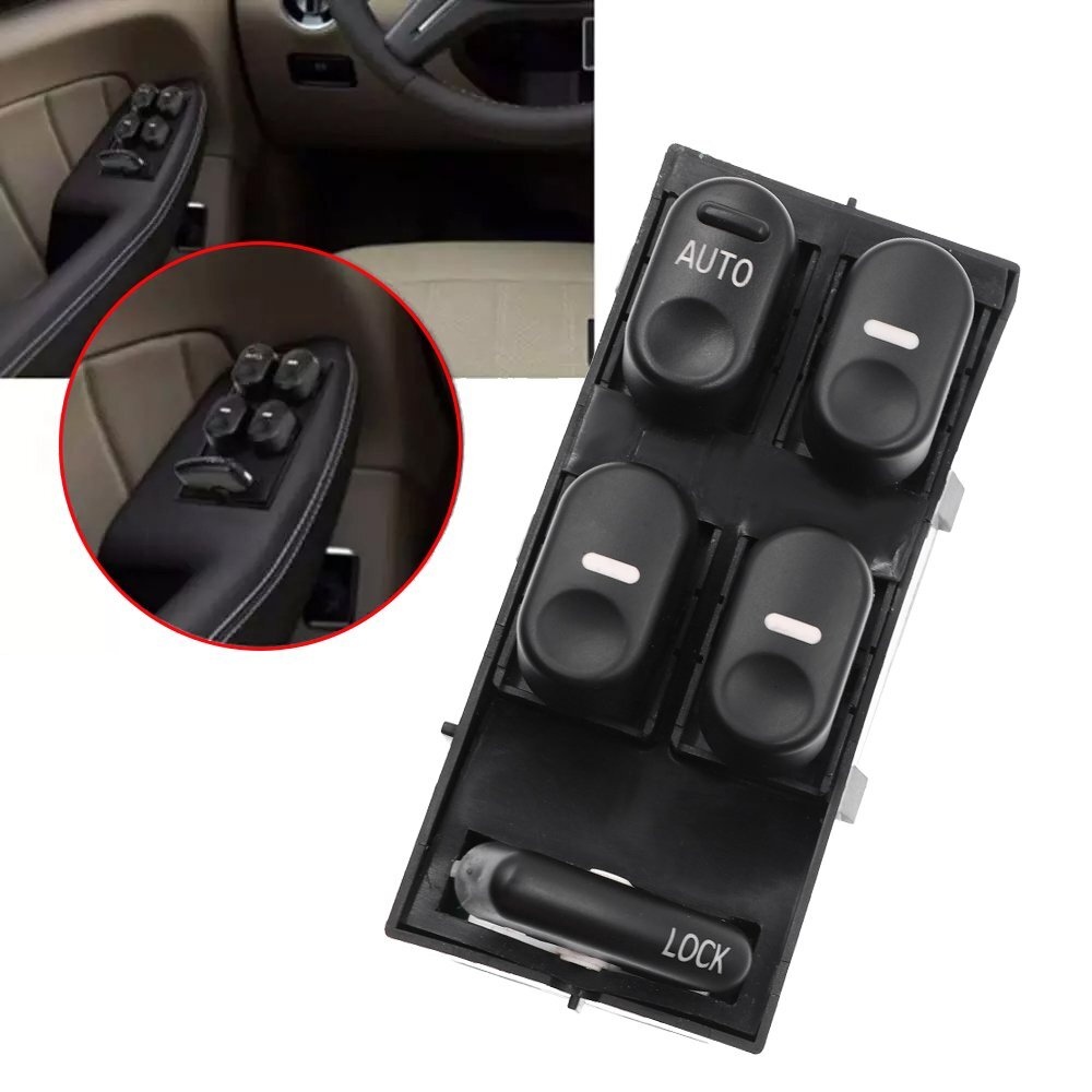 ya 1 8.5.1 Front Master Power Window Lock Switch Driver Side Left for Buick Century Regal